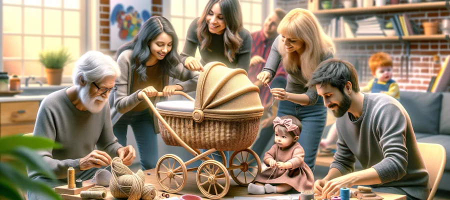 Kinderwagen-Zubehoer selber machen: Kreative DIY-Projekte fuer Eltern und Kinder