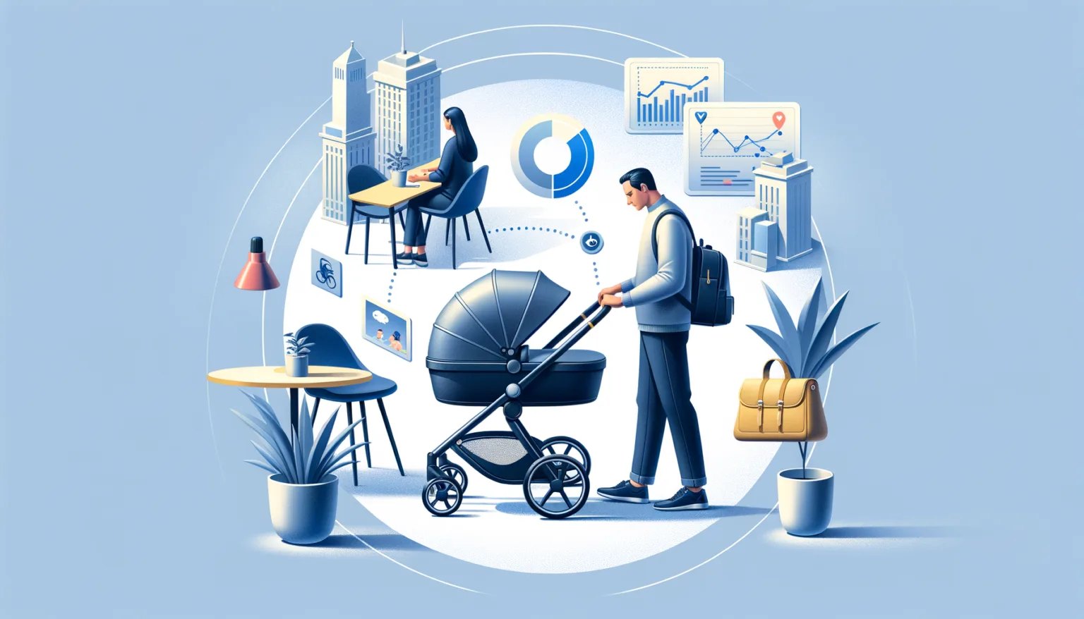 Kinderwagen im Alltag: Praktische Lifehacks fuer beschaeftigte Eltern