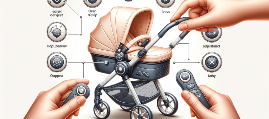 Kinderwagen richtig bedienen und einstellen: Handhabung leicht erklaert