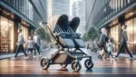 Platzsparende Kinderwagen für Zwillinge im Alltag