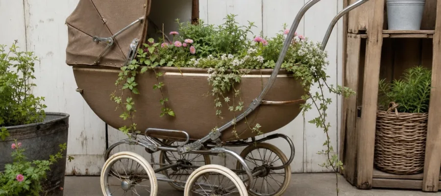 Alten Kinderwagen recyclen: DIY Upcycling-Projekte mit Mehrwert