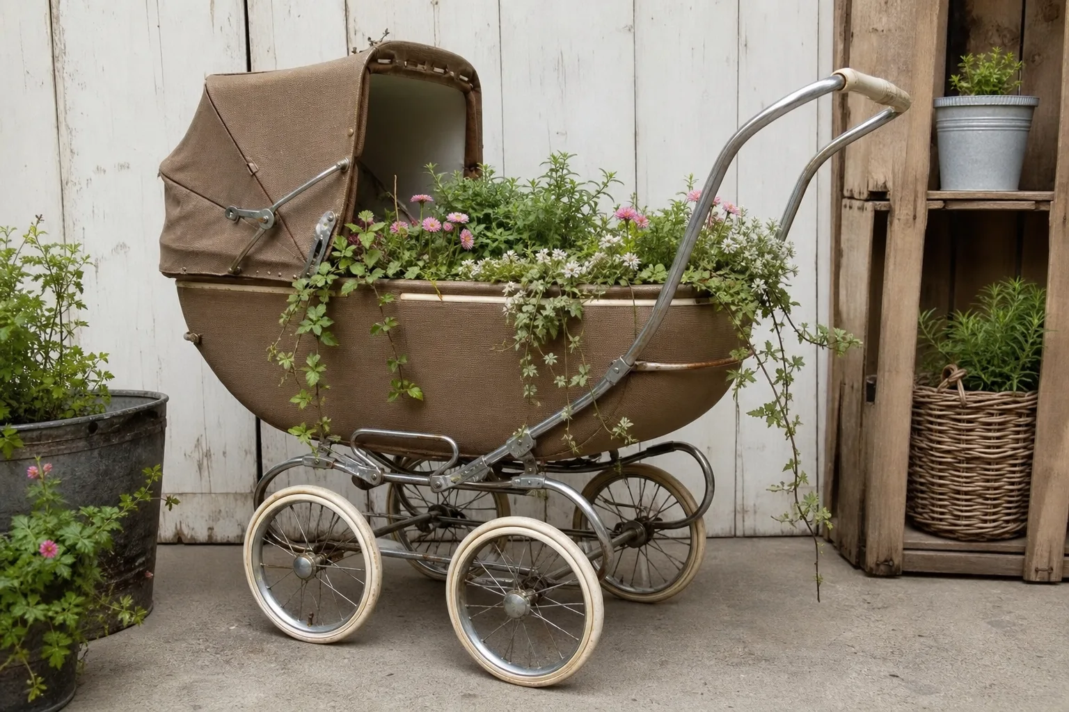Alten Kinderwagen recyclen: DIY Upcycling-Projekte mit Mehrwert