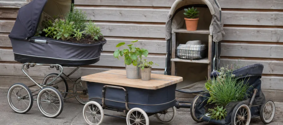 Kinderwagen-Upcycling und Nachhaltigkeit: Kreative DIY-Ideen zur Wiederverwendung