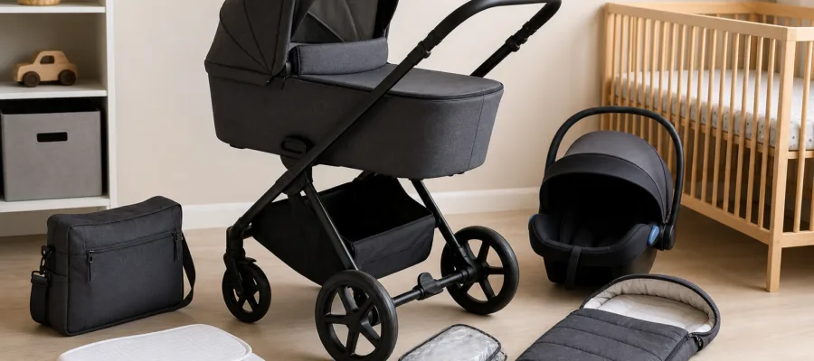 Kinderwagen fuer Neugeborene kaufen: Wichtige Merkmale und Ausstattungen erklaert