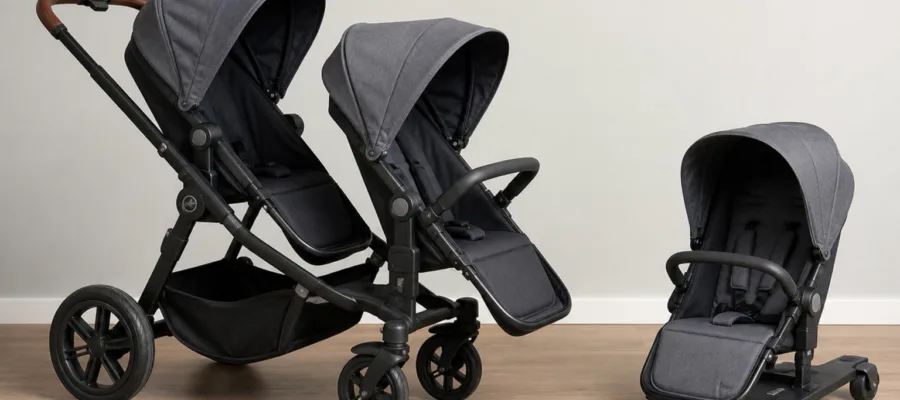 Kinderwagen fuer Zwillinge und Geschwisterkinder: Anwendung und Besonderheiten