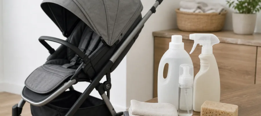 Welche Pflegemittel sind fuer Kinderwagen geeignet? Sicher und effektiv reinigen